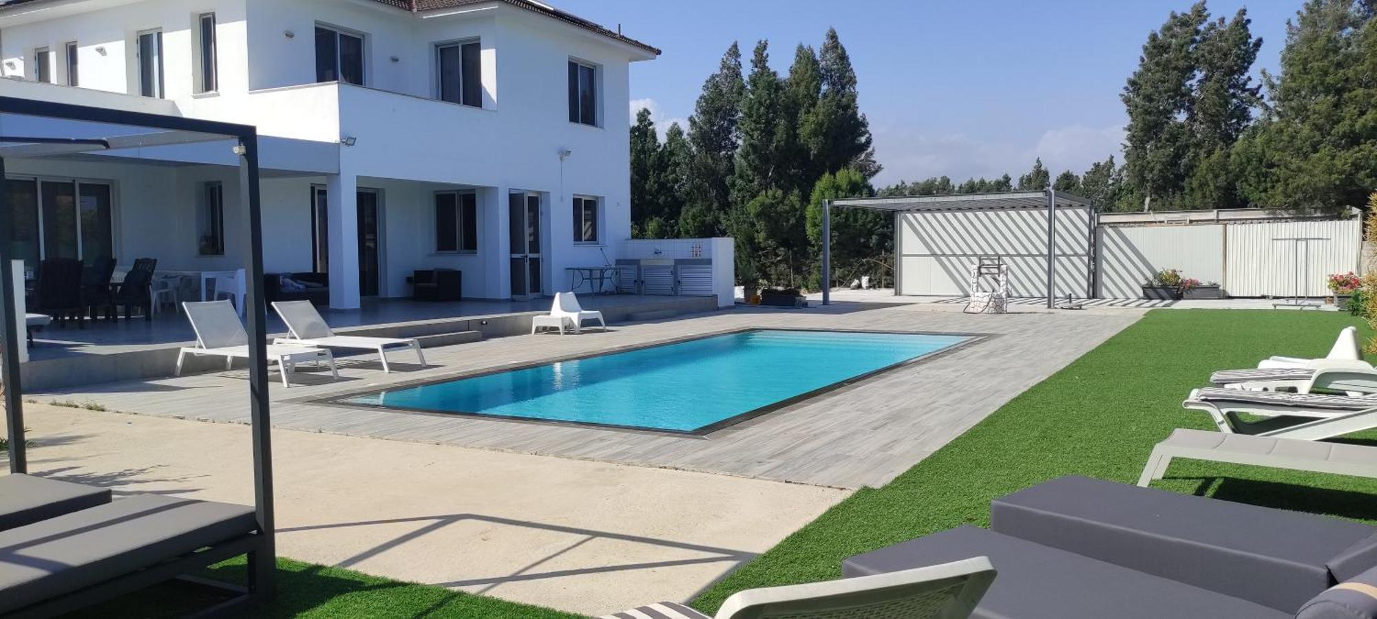 Kiti Village Villa, Cyprus, Salt-Water Pool, 6 Bedrooms, Larnaca Экстерьер фото